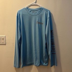 Live Bottom Performance Shirt - size XL